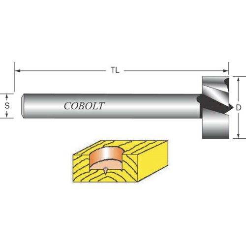 Kvistborr COBOLT HSS