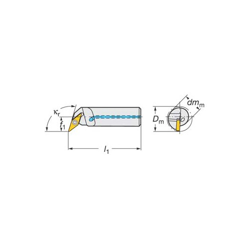 Svarvbom SANDVIK Coroturn 111 SVQCR/L 107,5° Cyl
