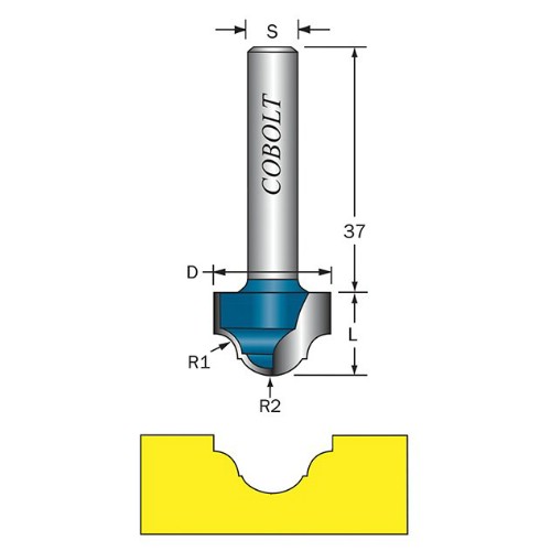 Spegelfräs COBOLT