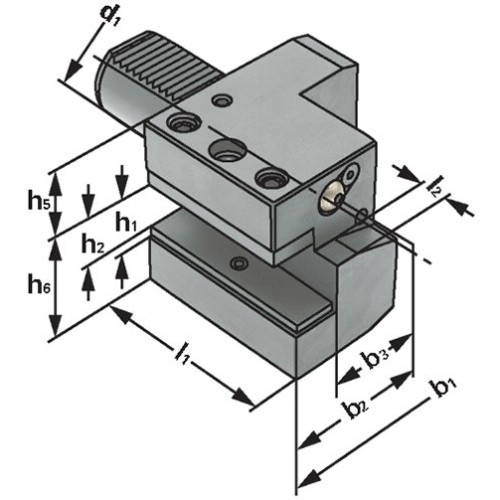 VDI-hållare PRAMET VDI-C2