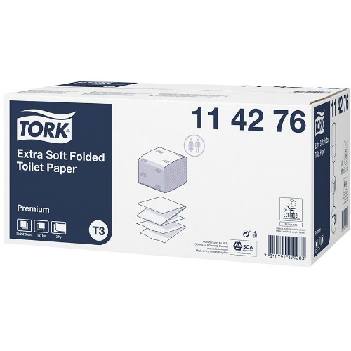 Toalettpapper TORK<br />Extra mjukt Premium T3