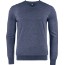 Marinblå melerad