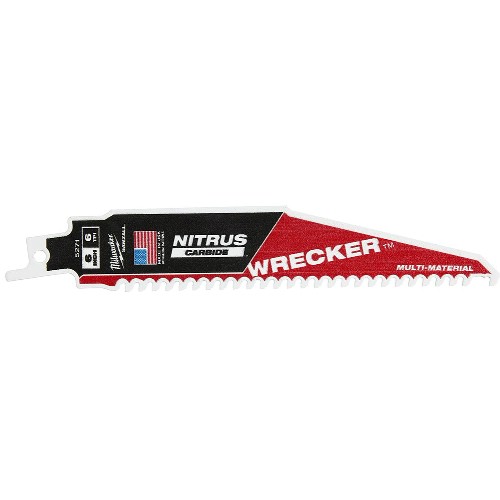 Tigersågblad MILWAUKEE Wrecker Nitrus Carbide